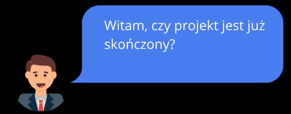 Wiadomość o gotowości elementów